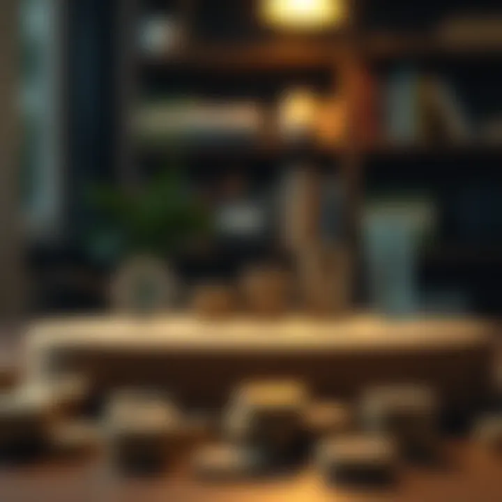 Conceptual graphic illustrating financial risks