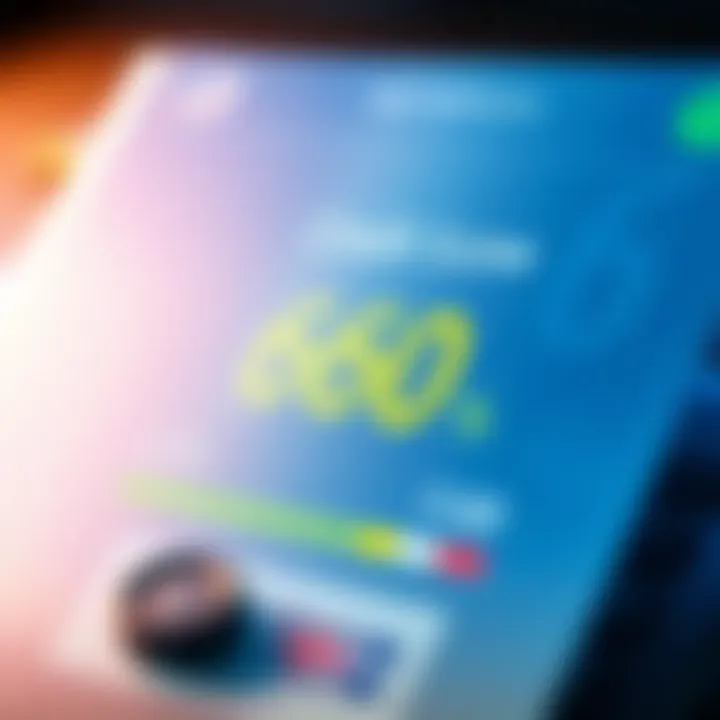 Key Factors Influencing Credit Scores Visualization of factors affecting credit scores