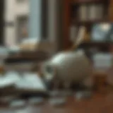 Financial Growth Through High Yield Savings Illustration of financial growth through savings