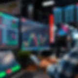 Concept of Before and After Market Trading Conceptual illustration of before and after market trading