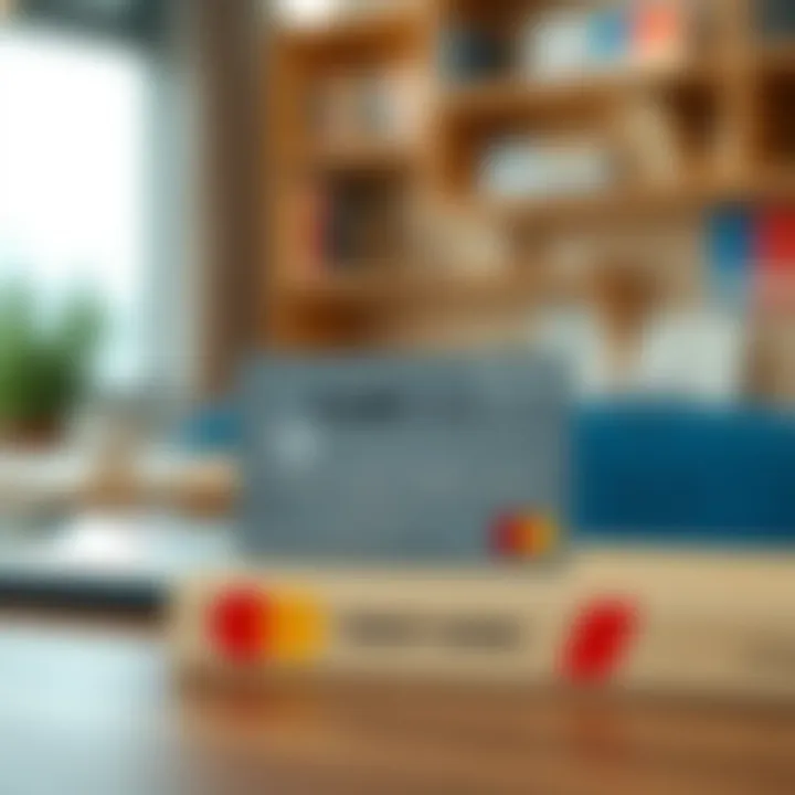 Infographic illustrating credit card types and features