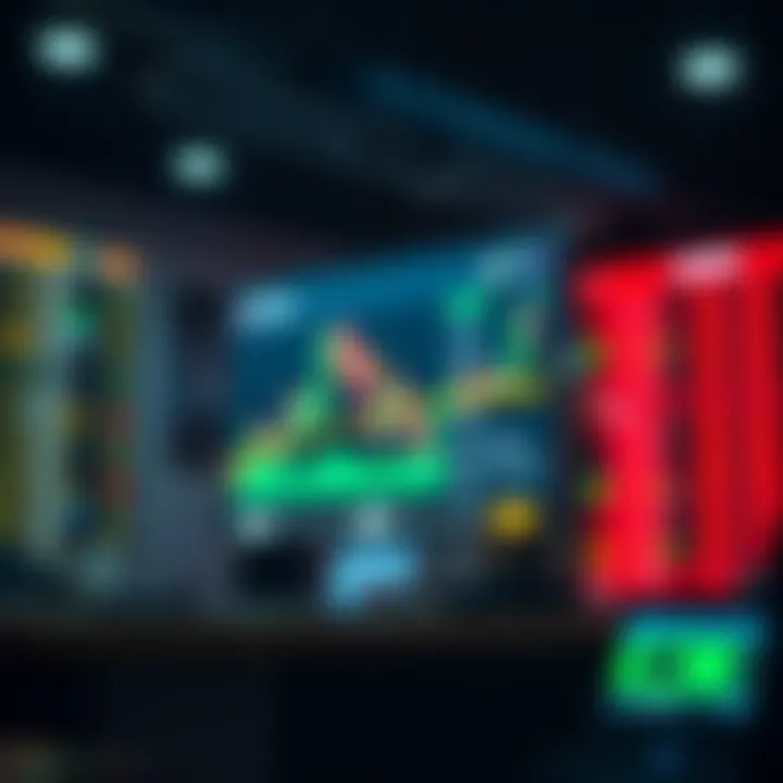 Conceptual illustration of extended hours trading