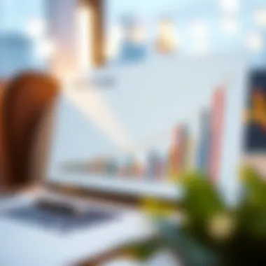 Chart showcasing historical return trends