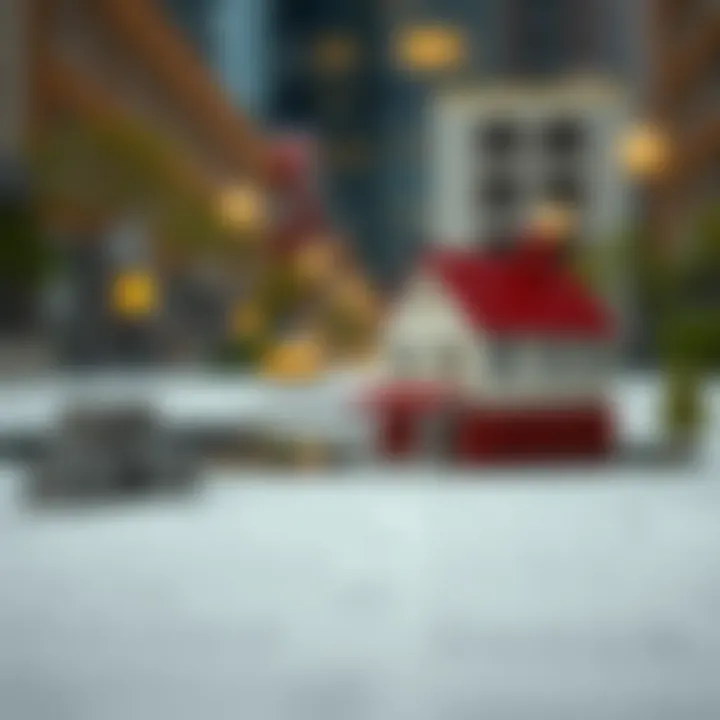 Conceptual illustration of property tax liens