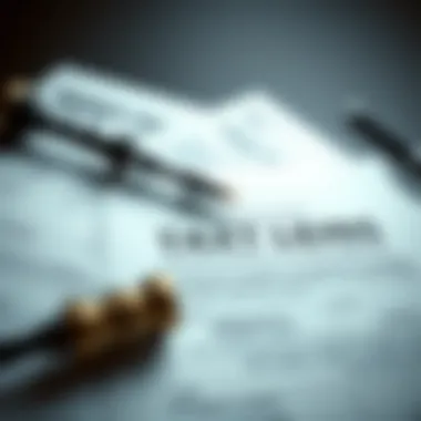 Legal documents related to property tax liens