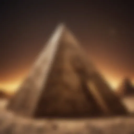 An intricate illustration representing the structure of a pyramid scheme