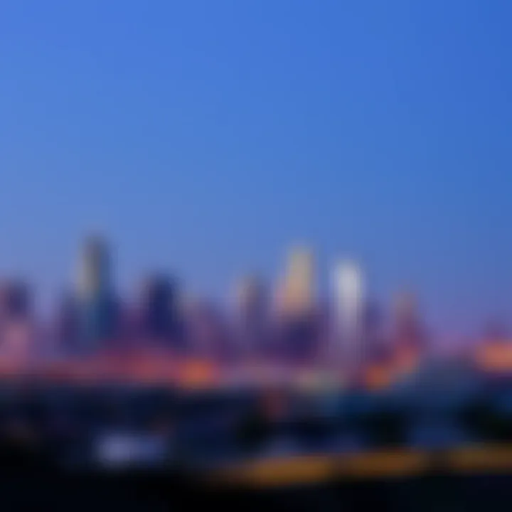 A panoramic view of San Diego's skyline