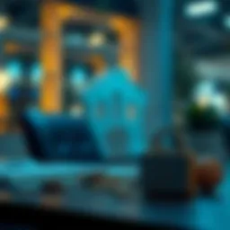 A visual representation of secured loans concept