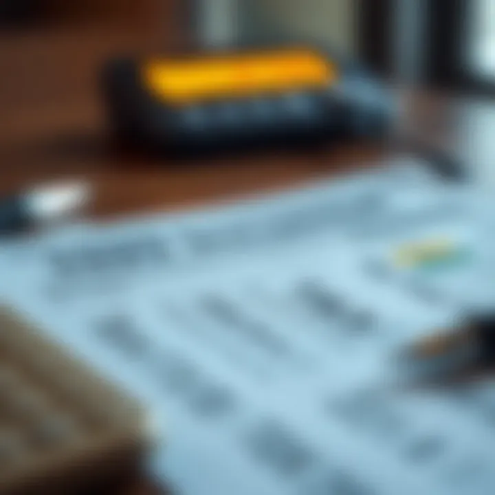 Visual representation of tax calculation methods