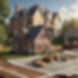 Illustration representing Capital Gains Taxes on Selling a House