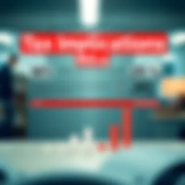 Infographic detailing tax implications of IRAs