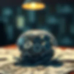 An abstract representation of tax obligations