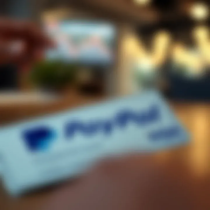 Conceptual image depicting the impact of not using a checking account with PayPal