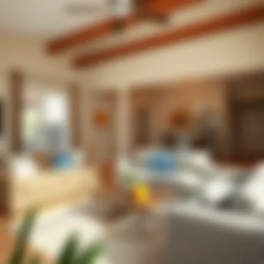 Renovated Living Spaces An inviting home interior showcasing renovated spaces.