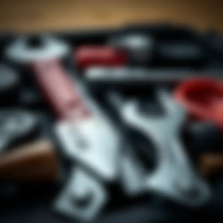 Essential Repair Tools A close-up of a toolkit symbolizing home repair and maintenance.