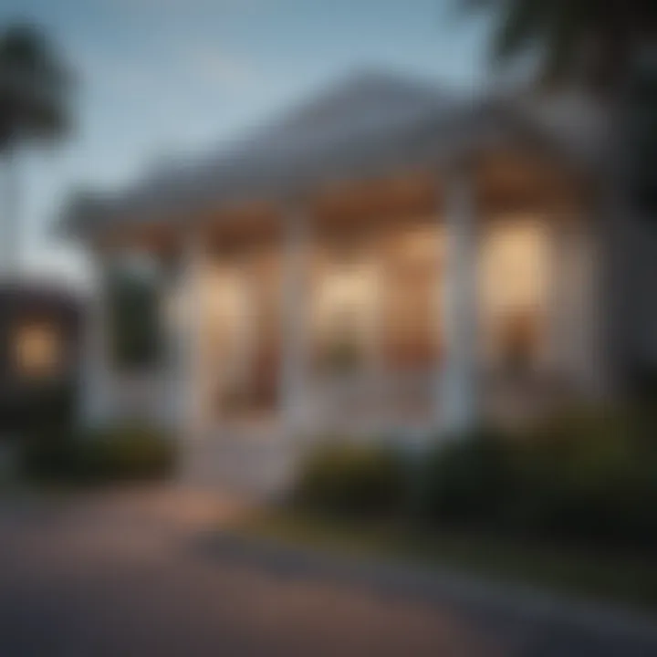 Vintage architecture in Florida